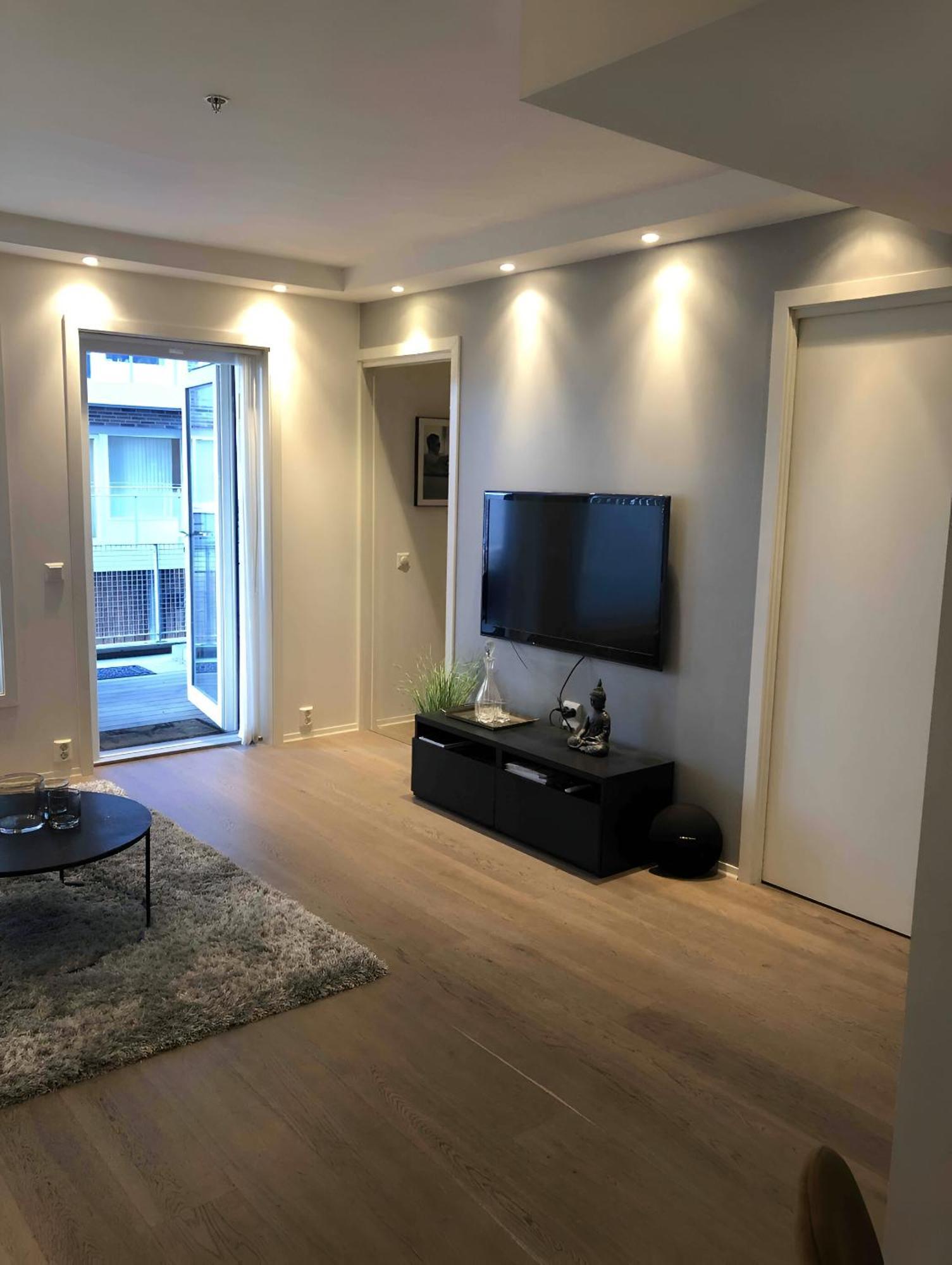 Oceanfront Apartment - Oslo Central - Private Patio 외부 사진